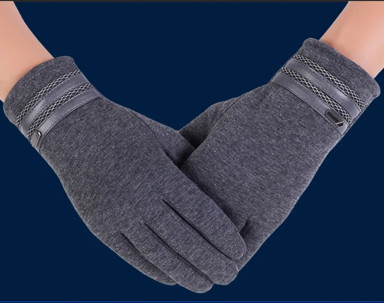 Роскошные кожаные мото Guantes PU лоскутные толстые перчатки мужские зимние перчатки мужские мотоциклетные теплые перчатки противоскользящие