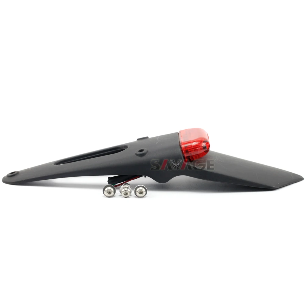 Мотоцикл Байк заднее крыло расширение пластины светодиодные задние фонари для KTM