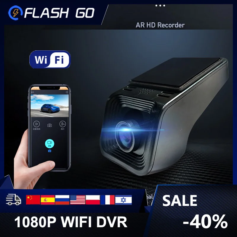 

Видеорегистратор скрытого типа с Wi-Fi 1080P HD для Android мультимедийный плеер с ADAS Автомобильный видеорегистратор FHD 1080P или 720P автомобильные аксе...