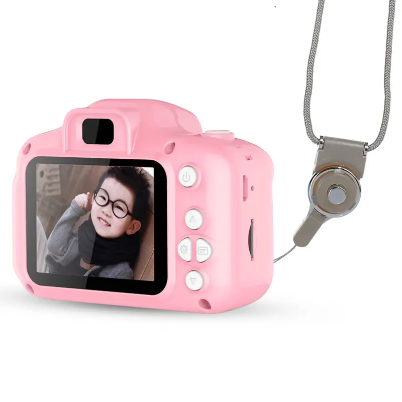 Детская мини видеокамера симпатичная 2 0 дюймовая для фотосъемки 1080P HD мальчиков и