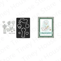 2021 new arrival angel pattern clear stamps and metal cutting dies for diy peace and love making word greeting card scrapbooking