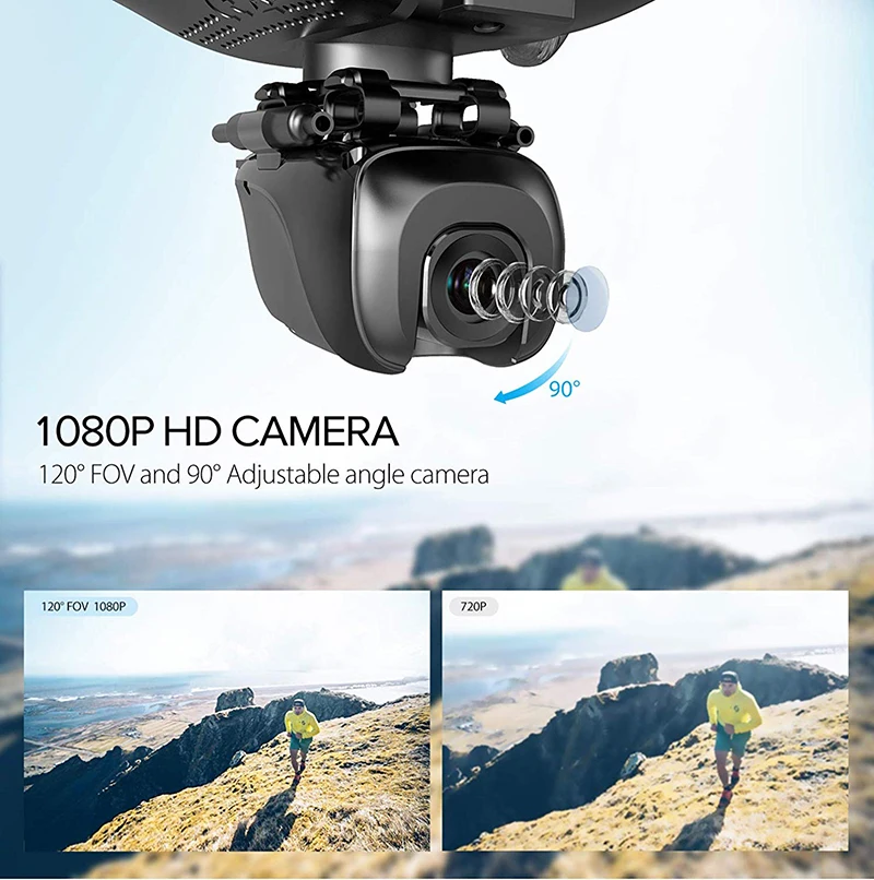 Potensic D58 GPS Радиоуправляемый Дрон с камерой 1080P 5G Wi Fi FPV Квадрокоптер