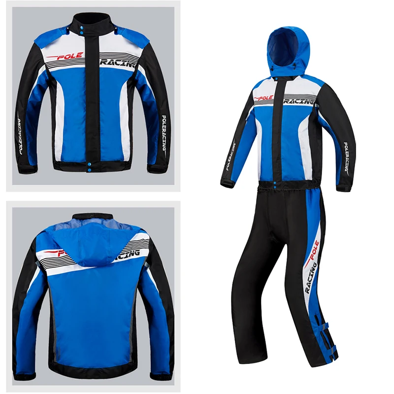 Водонепроницаемый дождевик и брюки от дождя для мотоцикла скутера | Автомобили