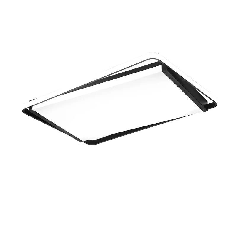 

Modern LED ceiling living room lamp simple modern atmosphere household rectangular nordic master bedroom lamp led ceiling lamp