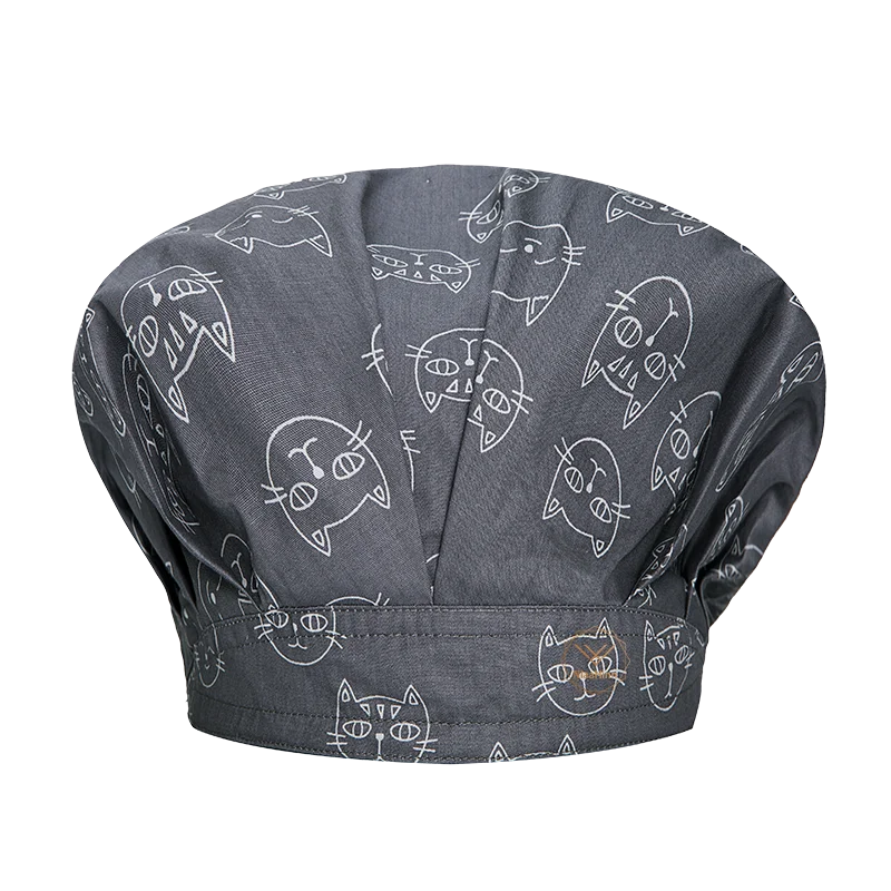 hat Новинка,, хлопок, больничная шапочка для операционной, для домашних животных, для врача, стоматологической медсестры, шляпа для медицинского врача, лаборатория, хирургическая шапка - Цвет: hat