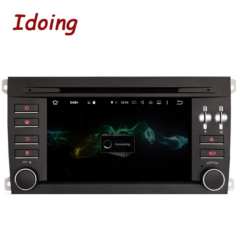 Автомобильный мультимедийный dvd проигрыватель Idoing 2Din для порsche Cayenne Android 7 1 gps
