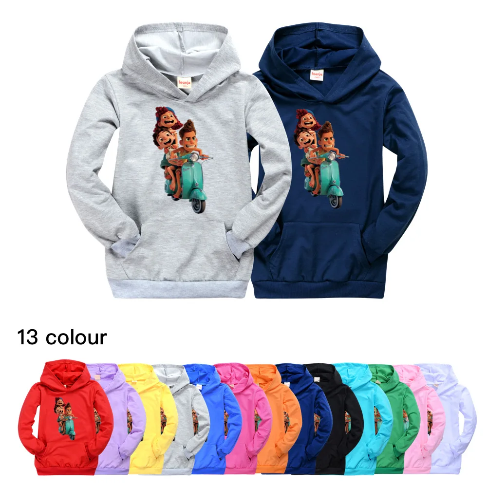 

Fashion Clothes Uca Boys Hooded Top Sweatershirt Fall Boutique Outfits Baby Girl Cotton Teenage Kid Funny Shirt Toddlers Hoodies