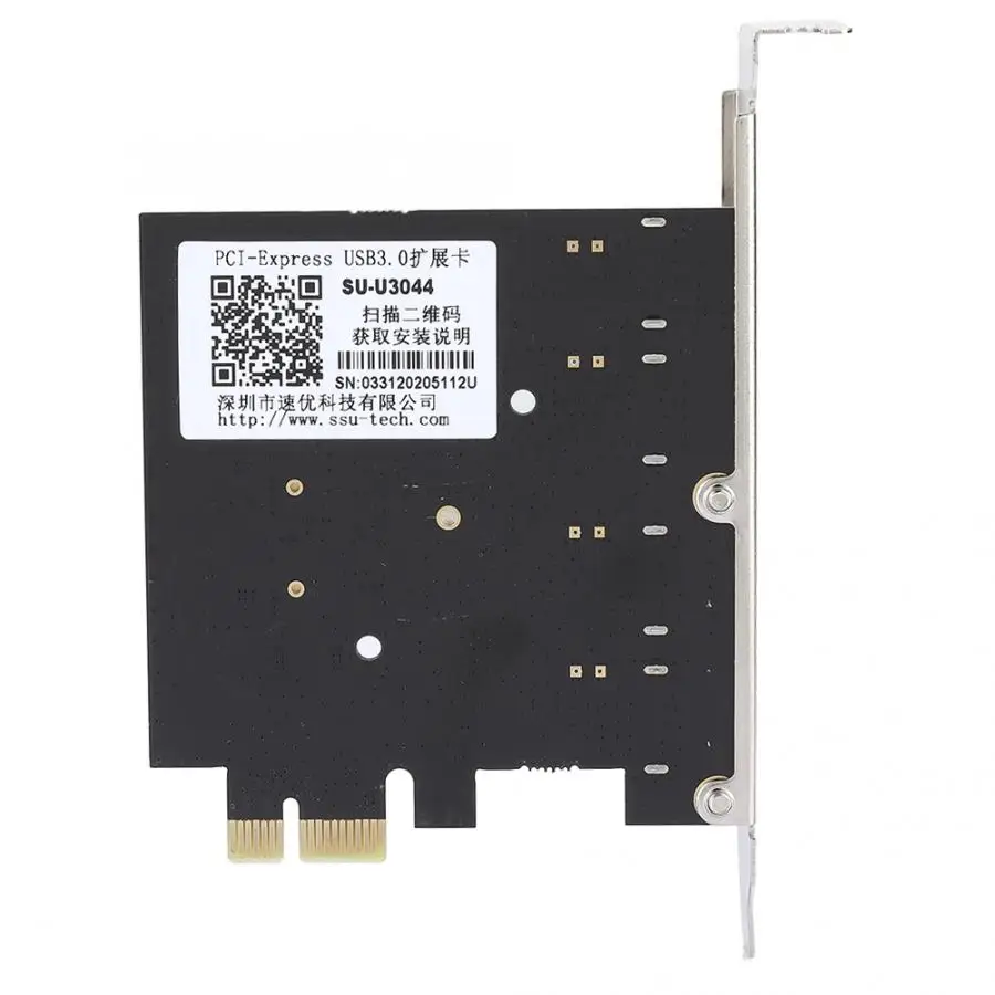 Плата расширения для ПК USB 3 0 PCI E 4 порта адаптер чипа NEC высокая скорость передачи