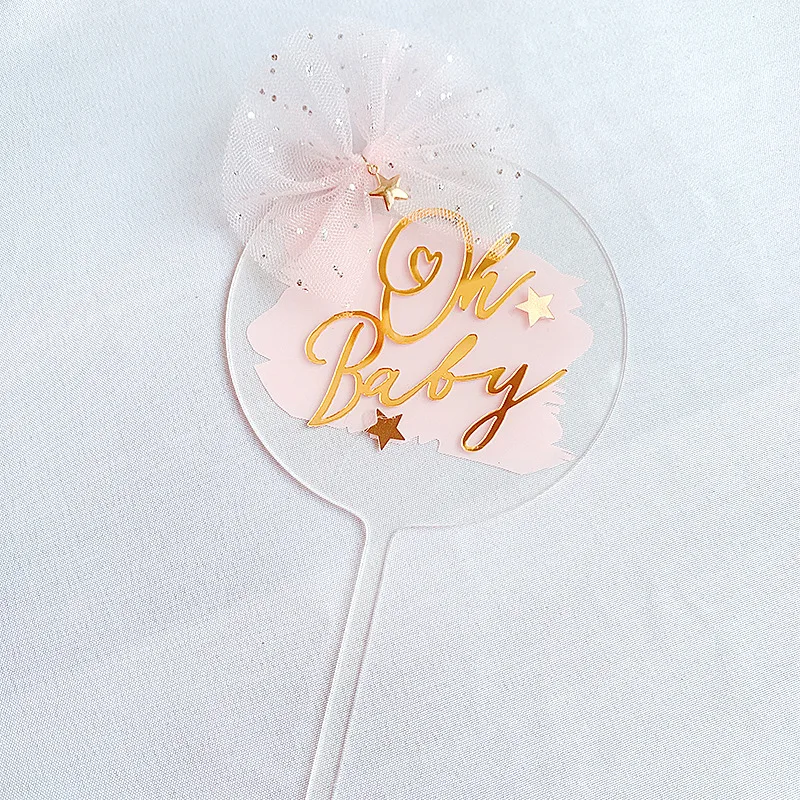 Комплект из 1 предмета Акриловое волокно голубого и розового цвета с бантом