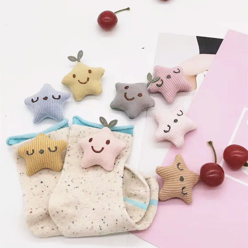 10 шт./лот DIY милые нашивки ручной работы со звездами Аппликации для одежды товары