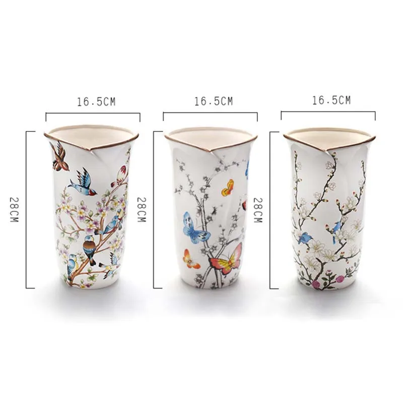 Керамическая ваза для творчества Цзиндэчжэнь антикварная китайская фарфоровая