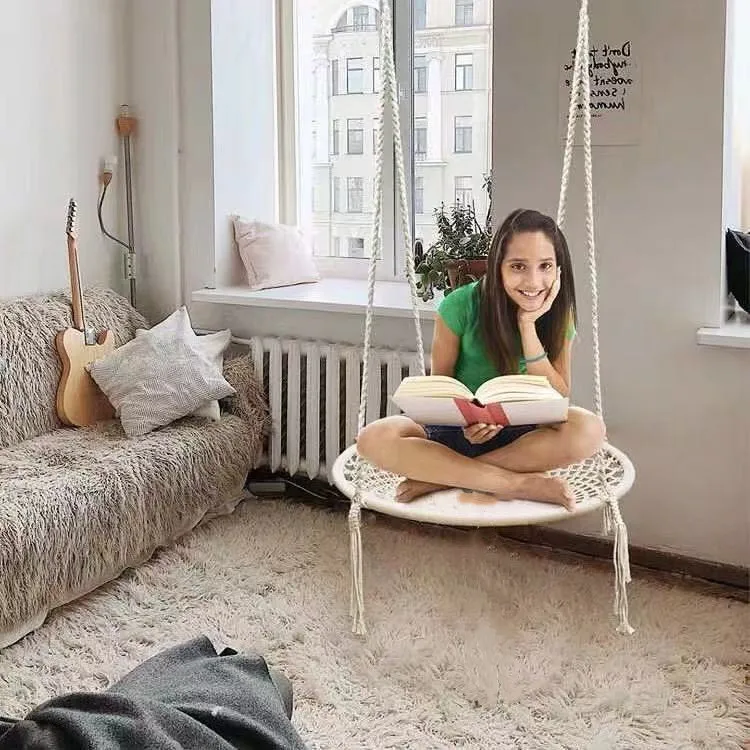 Качели для детей уличная мебель семейный сад открытый бахрома сетка-качели