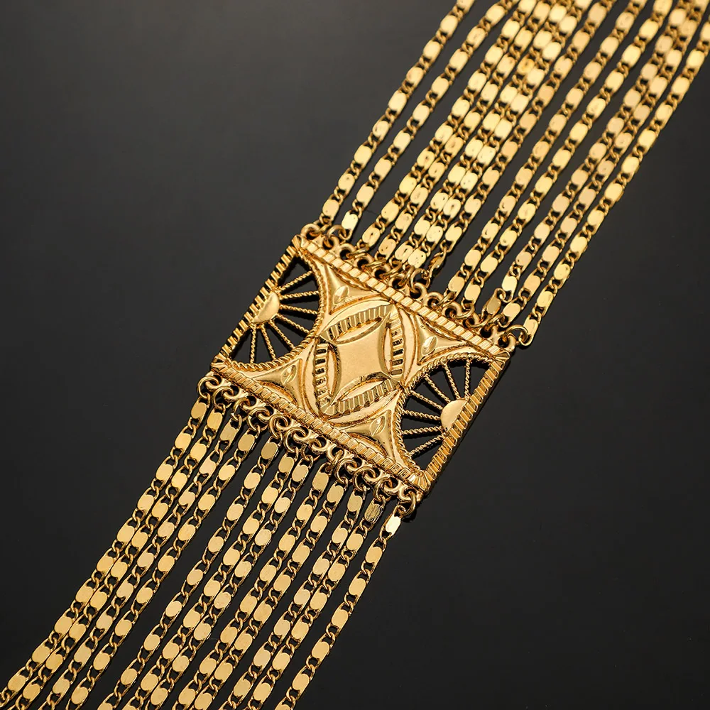 Ювелирные изделия золотого цвета: Аллах Арабская Персия эфиопские ювелирные