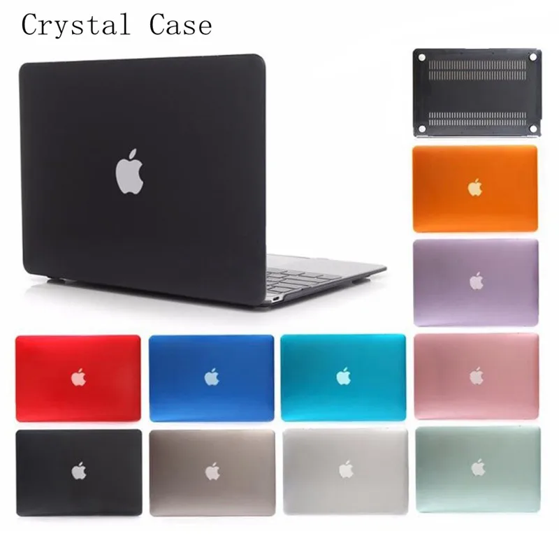 

MACBOOK 11.6 Air 12 Inch 13.3Air 13.3 Retina Clear Transparent Crystal Case For Laptop Cover