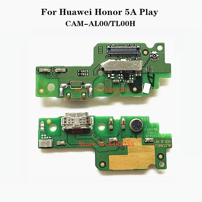 

Original USB Charging Port Dock Flex cable For Huawei Honor 5A Play CAM-AL00/TL00H Quick Charge Charger Plug + Microphone Board