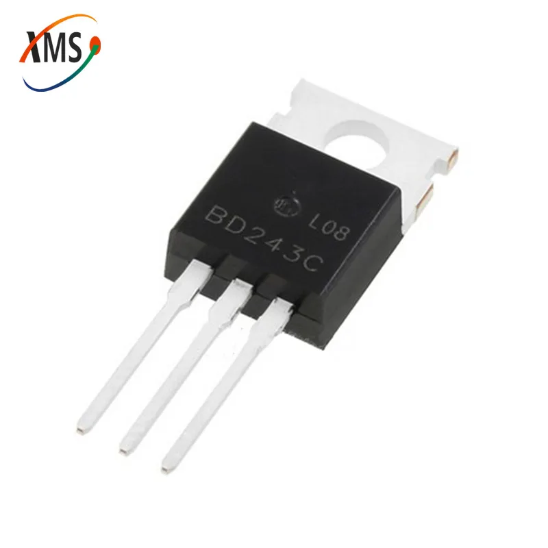 10 шт. BD243C TO220 BD243 100 в 6A TO 220 биполярные транзисторы NPN универсальные новые