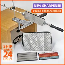NEW Knife Sharpener Professional Diamond Sharpening Stone Whetstone Kitchen Tools Accessories Gadgets Grinding Set Ruixin Pro