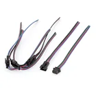 2Pin 3Pin 4Pin JST SM штекер, штекер, кабель, провод для WS2812B WS2812 WS2811, Светодиодная лента, провод, быстроразъемные разъемы