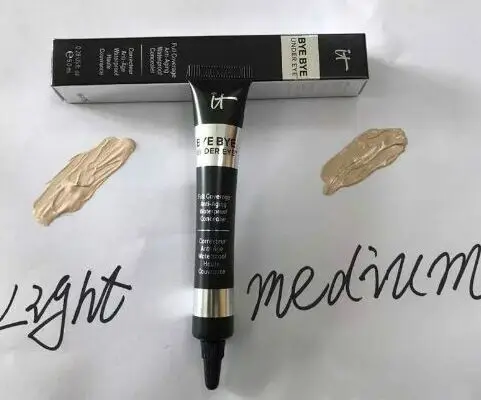 It Cosmetics BYE светильник под глазами& средние оттенки консилер полный размер Прямая поставка - Цвет: Light and medium