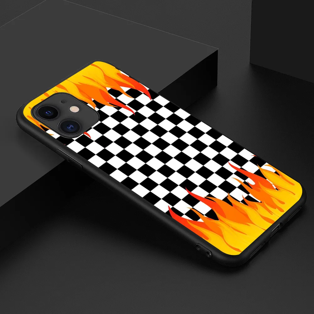 Fashion Cool Green Flame Soft Silicone Phone Cases IPhone 11 Pro XS Max XR X 7 8 6S Plus Fire Pattern TPU Cover Shell | Мобильные