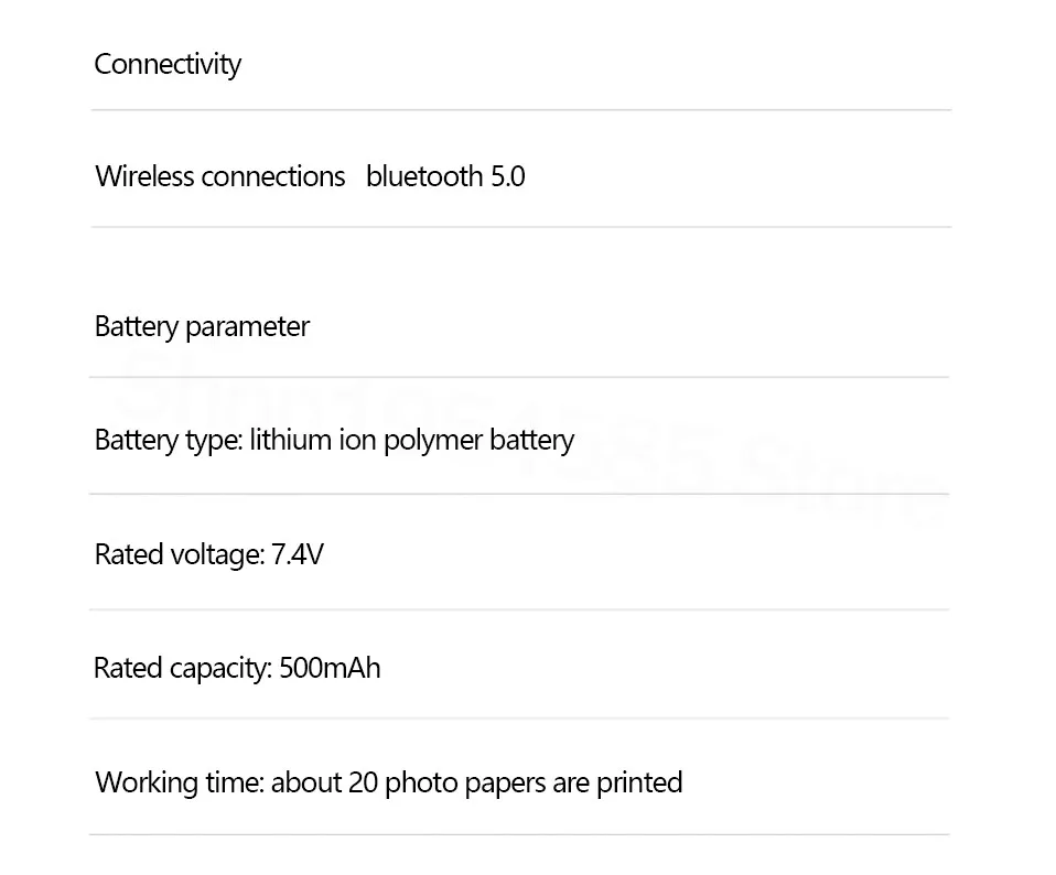 Xiaomi Mijia AR принтер 300 точек/дюйм портативный фото мини карман с DIY поделиться 500 мАч принтер с картинками Карманный работа с приложением Mijia