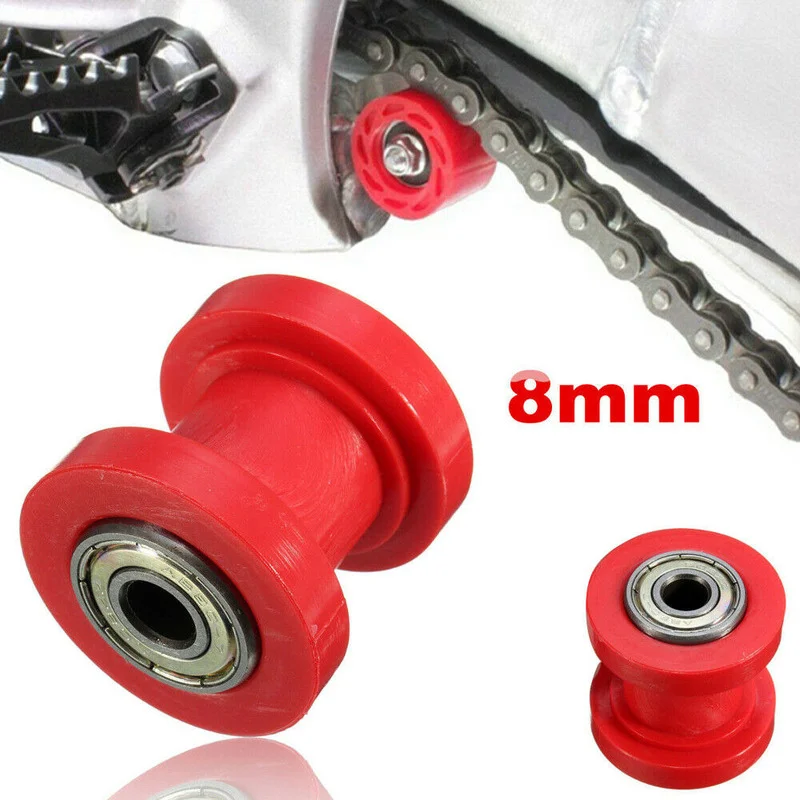 8mm Chain Roller Slider Tensioner Wheel Guide Pulley Pit Dirt Mini Bike Motorcycle Atv High Quality