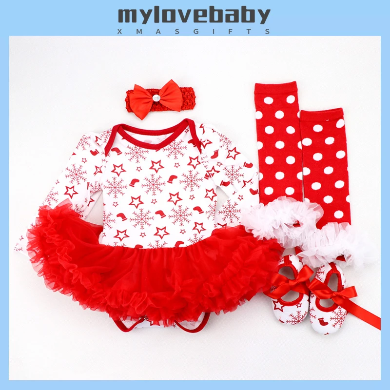 

Baby Christmas Rompers Clothes Set Long Sleeve Newborn Babies Outerwear Jumpsuits Xmas Gift Infantil Boy Girl Outfit Kids Wear