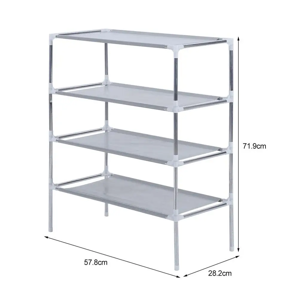 3/4 слоя многофункциональные DIY Нетканые ткани обуви стойки Органайзер большой