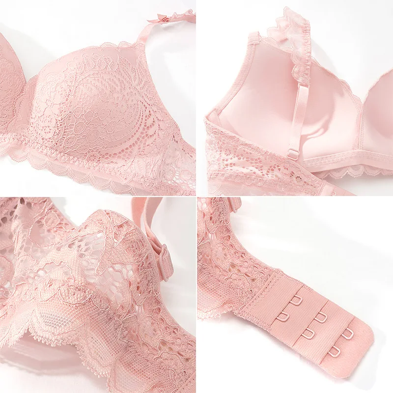Roseheart женские модные кружевные бюстгальтеры Bralette хлопковые трусики комплекты