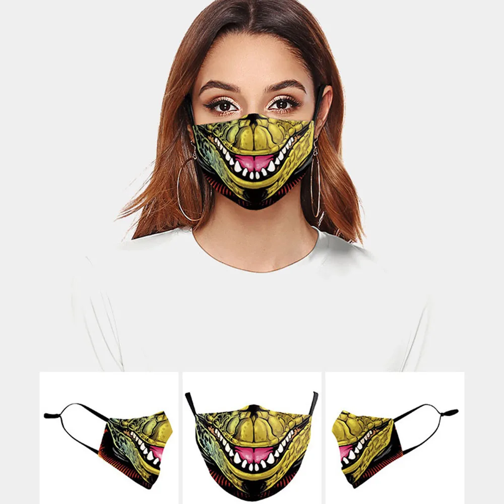 NEW Funny Orcus Mouth Women's Men Unisex Cosplay Halloween Masks Breathable Cycling Face-Dustproof Adult Party Xmas Mask |