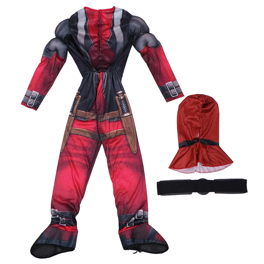 Фильма Дэдпул Рубашки детская одежда костюмы на Deadpo Уэйд Уилсон маскарада