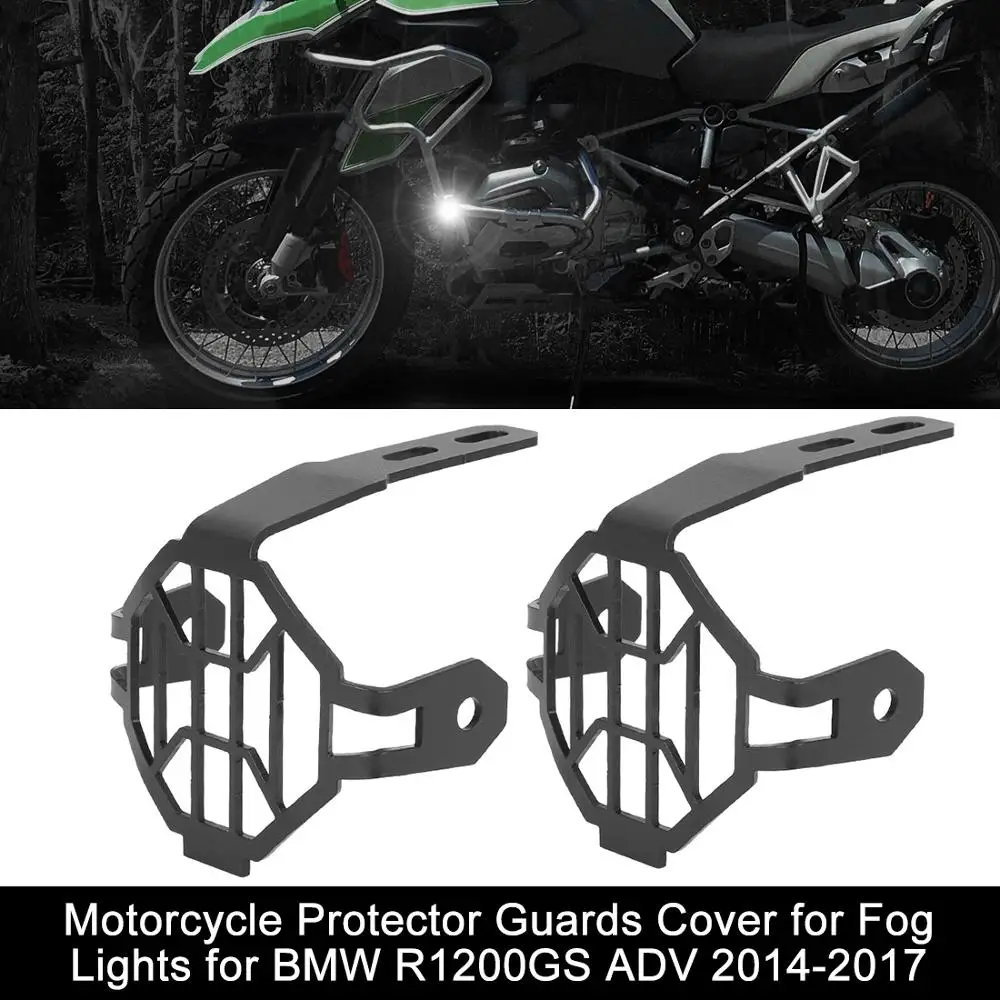 X Autohaux Pair Motorcycle Protector Guards Cover Fog Lights for BMW R1200GS F800GS 2014 2015 2016 2017 Adventure | Автомобили и