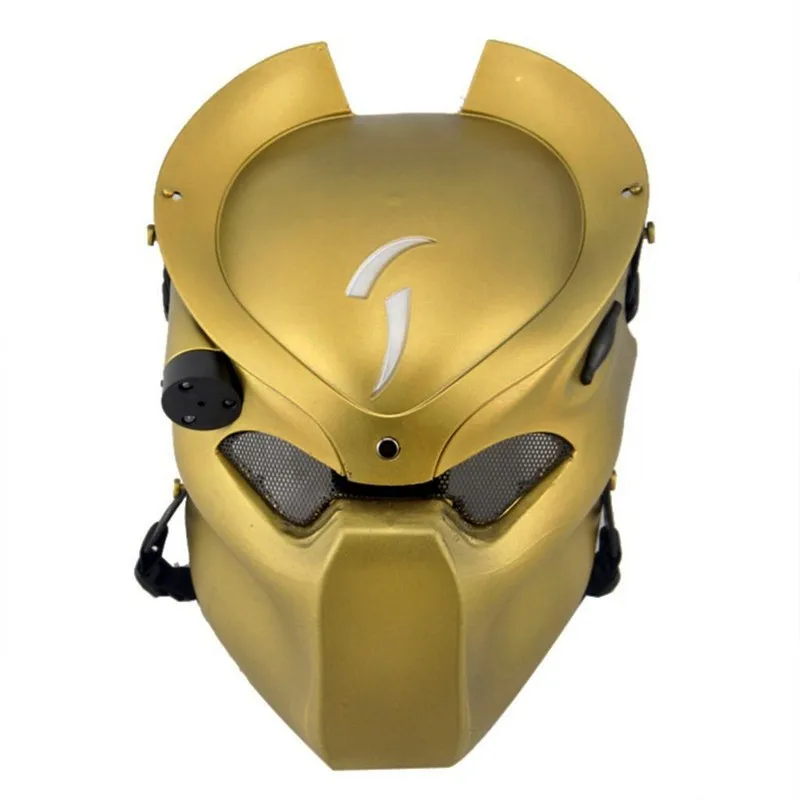 Тактическая Полнолицевая маска Alien против одинокого хищника волка черепа для