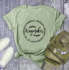 Waymaker с буквенным принтом Футболка для женщин с коротким рукавом О-образным вырезом, женская летняя женская футболка топы Camisetas Mujer