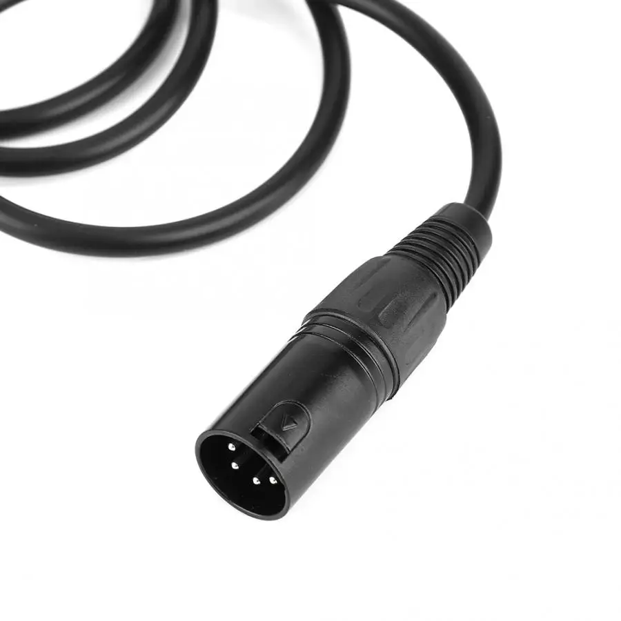 4pin XLR кабель для мужчин XLR Женский силовой кабель адаптация XLR к XLR Женский шнур 100 см кабель питания