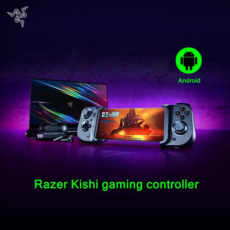 

Оригинальный универсальный игровой контроллер Razer Kishi для смартфона на Android, профессиональный геймпад type-c