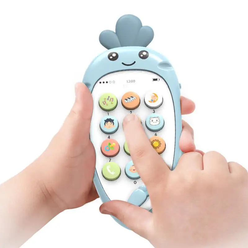 Детский мобильный телефон с дистанционным управлением Игрушечный имитацией
