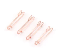 rose gold safety pin broochs small kilt skirt blanket shawl scarf safety pins bouquet charm boutonniere pendant safety pin