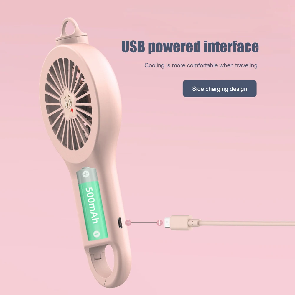 

USB Rechargeable 2 in 1 Humidifier Mini Neck Fan Portable Silent Handheld Summer Personal Cooling Water Spray Fan Dropshipping