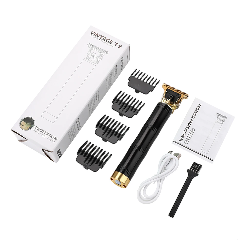 

2020 T9 Hair Clipper Professional Electric Hair Trimmer Barber Shaver Trimmer Beard 0mm Men Hair Cutting Machine for Men Mower