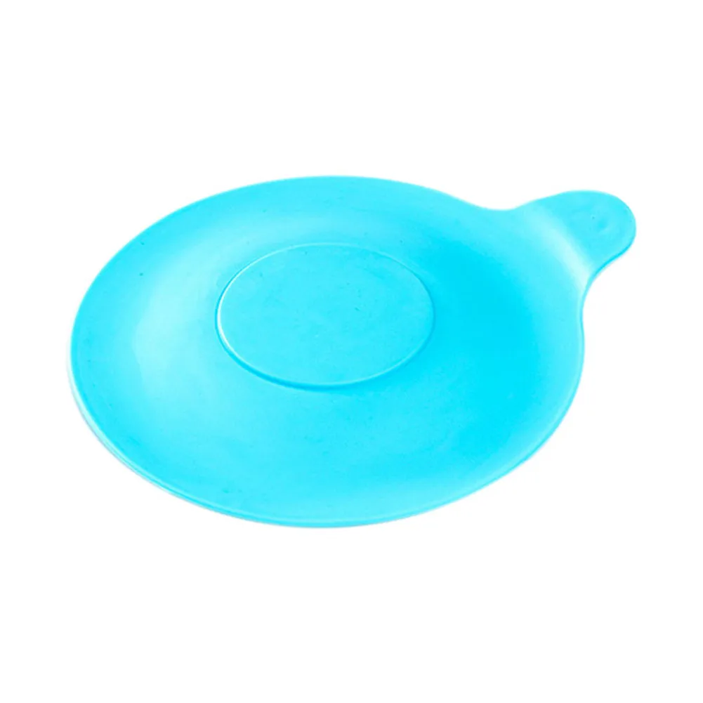 Sky blue 1 упаковка сливная пробка для ванной, Силиконовая пробка для слива воды, крышка для слива воды, дизайн для ванной комнаты, для стирки, кухни - Цвет: Sky blue