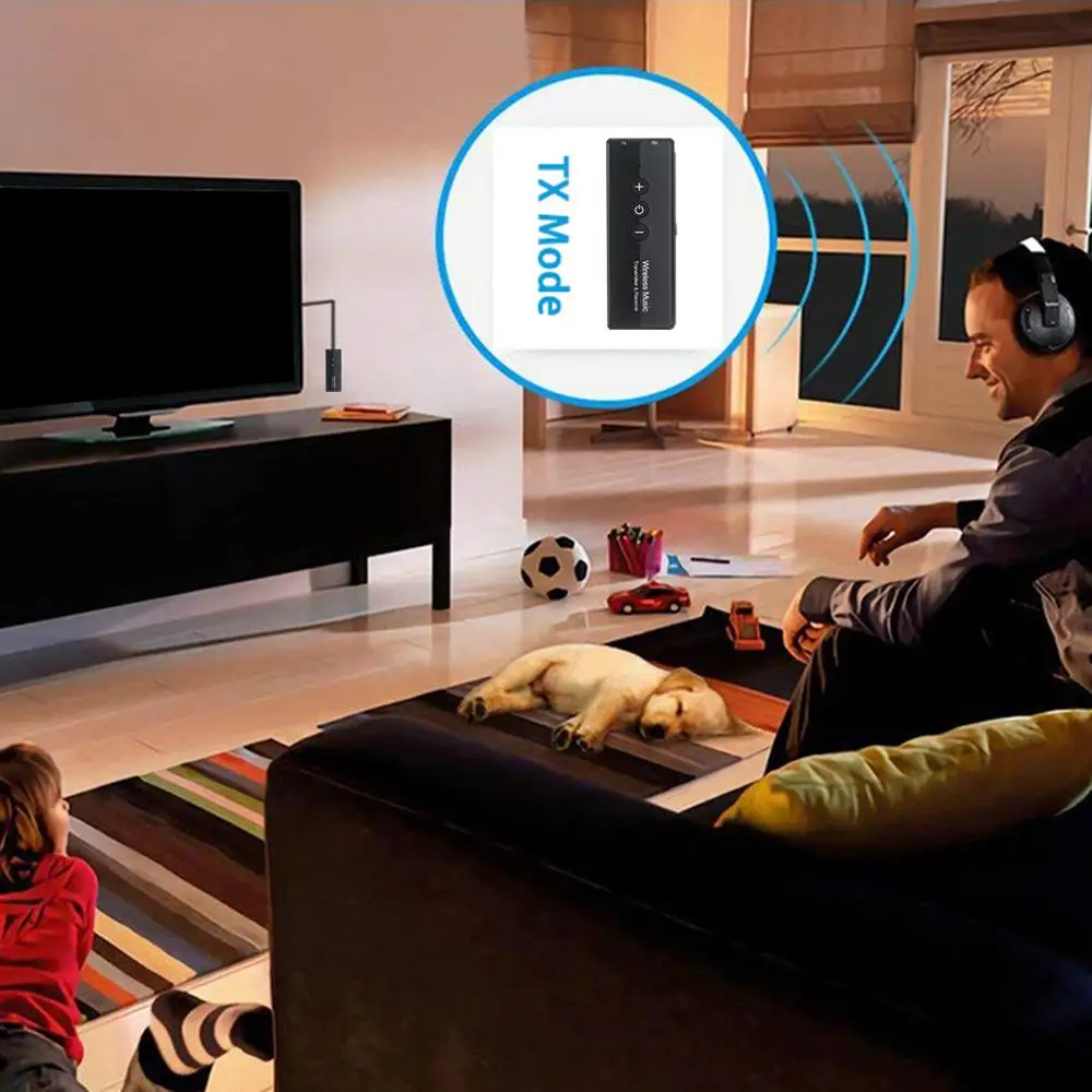 Bluetooth аудио приемник передатчик V5.0 беспроводной EDR ключ 3 5 мм разъем Aux в 1 адаптер