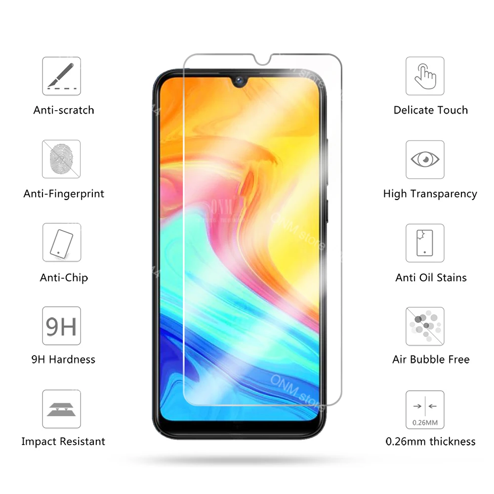 10 шт. закаленное стекло для Lenovo A7 Z6 Pro Защита экрана Lite S5 Z5s Защитная стеклянная
