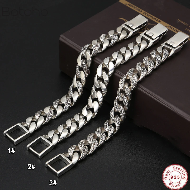 Женский браслет из серебра 100% пробы с гладким узором|Цепочки и браслеты| |