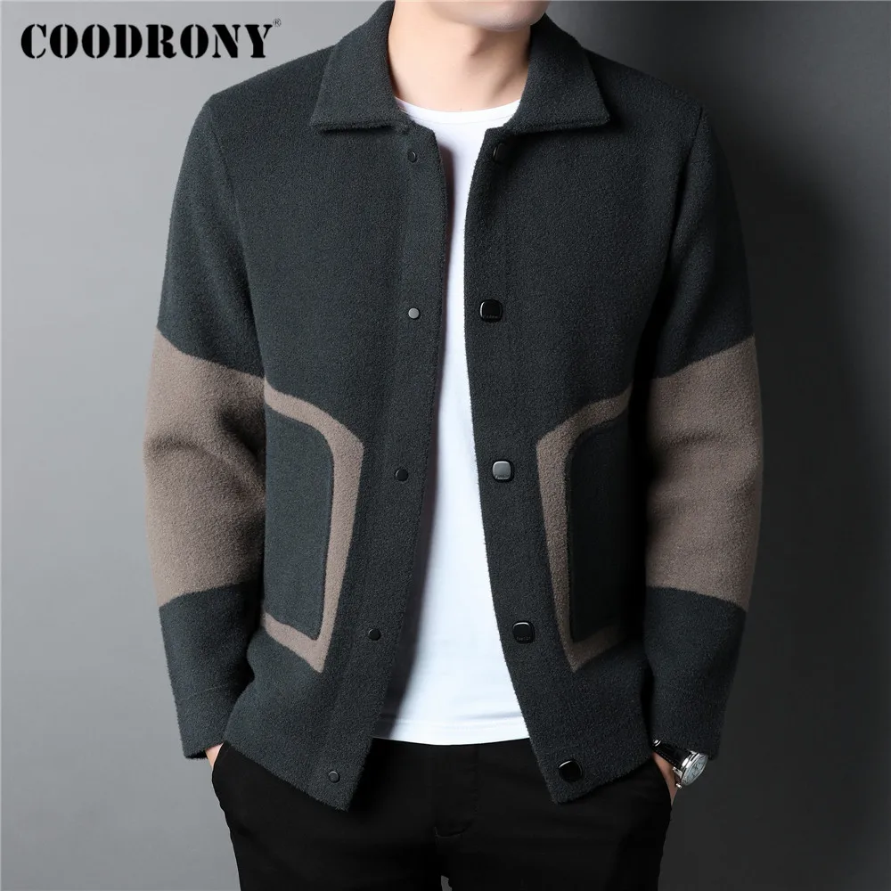 

COODRONY Autumn Winter New Arrival Thick Soft Warm Sweater Coat Male Streetwear Fashion Loose Cardigan Jacket Men Clothing C2151