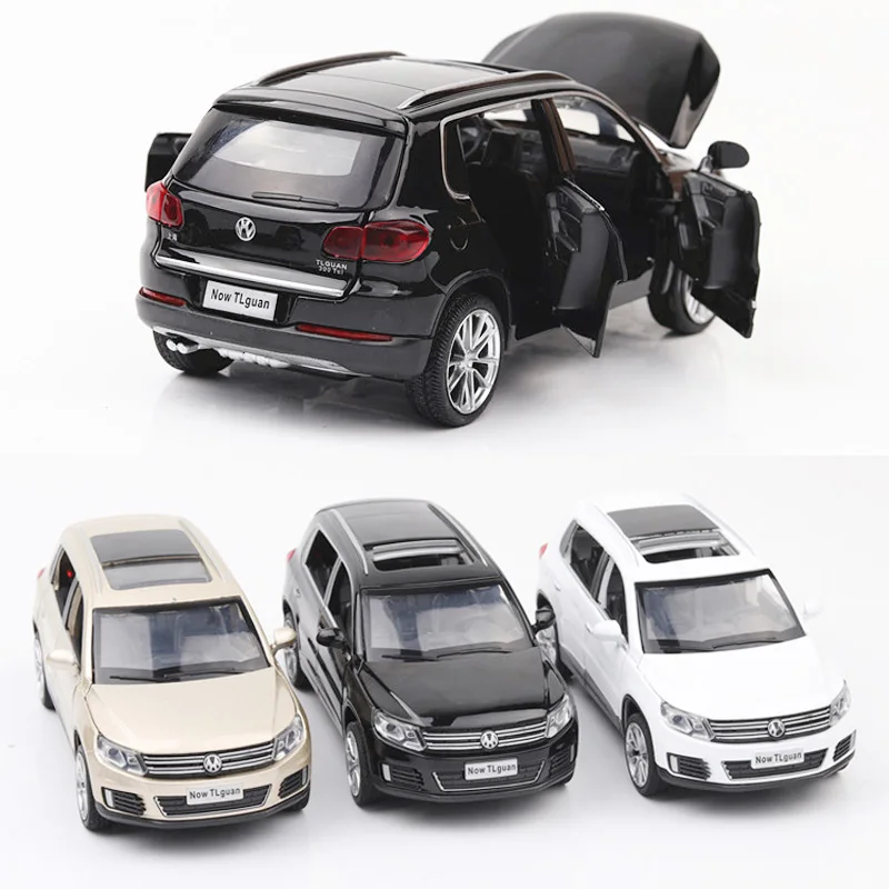 

1:32 Volkswagen Tiguan Car Model Alloy Car Die Cast Toy Car Model Pull Back Children's Toy Collectibles Free Shipping