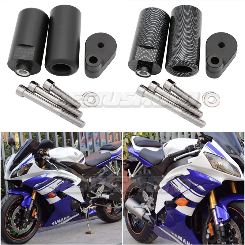 Мотоцикл без рамки ползунки защита от падения для Yamaha YZFR6 YZF R6 2008 2009 2010 2011 2012 2013 2014