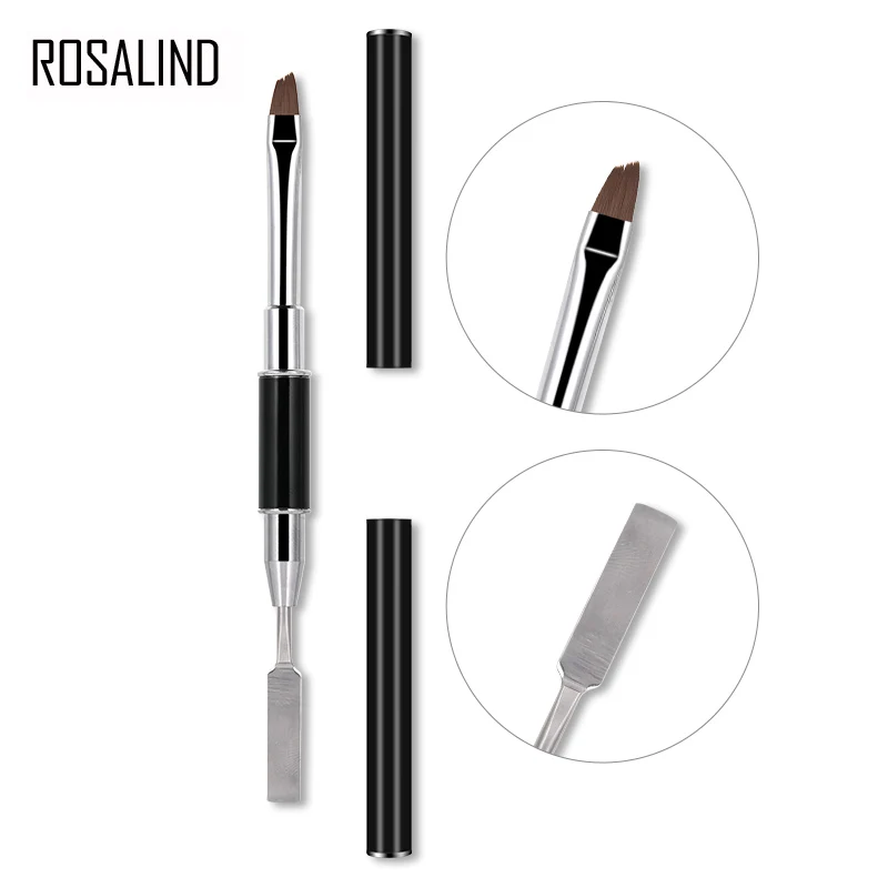 ROSALIND 20 Pcs/Set Nail Brushes for Manicure Design Tool Set 3D Gel Acrylic Liner Pen Art Brush For Nails | Красота и здоровье