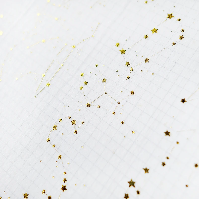 1 рулон 3 см широкая Васи маскирующая лента креативная позолота Созвездие клейкая