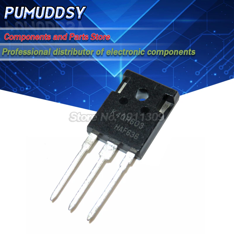 5 шт. K40H603 IKW40N60H3 40N60H3 TO-3P лучшее качество IC | Электронные компоненты и